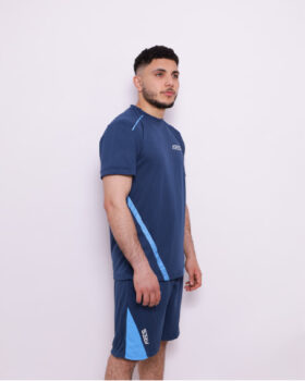 Tenue de Sport – T-shirt & Short - Bleu
