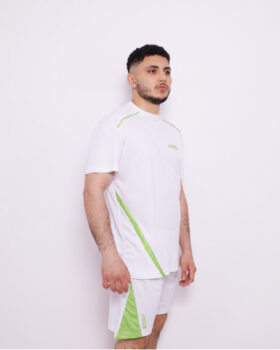 Tenue de Sport – T-shirt et Short - Blanc