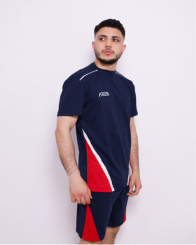 Tenue de Sport – T-shirt et Short - Bleu