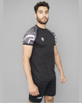 Tenue de Sport – T-shirt & Short - Noir