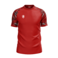 t shirt d'entrainement rouge