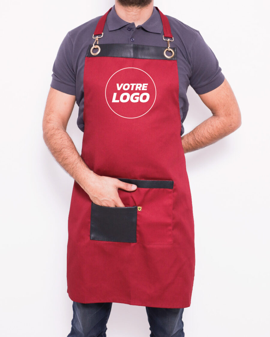 Blouse de Cuisine Haut de Gamme –  Élégance & Résistance - Rouge