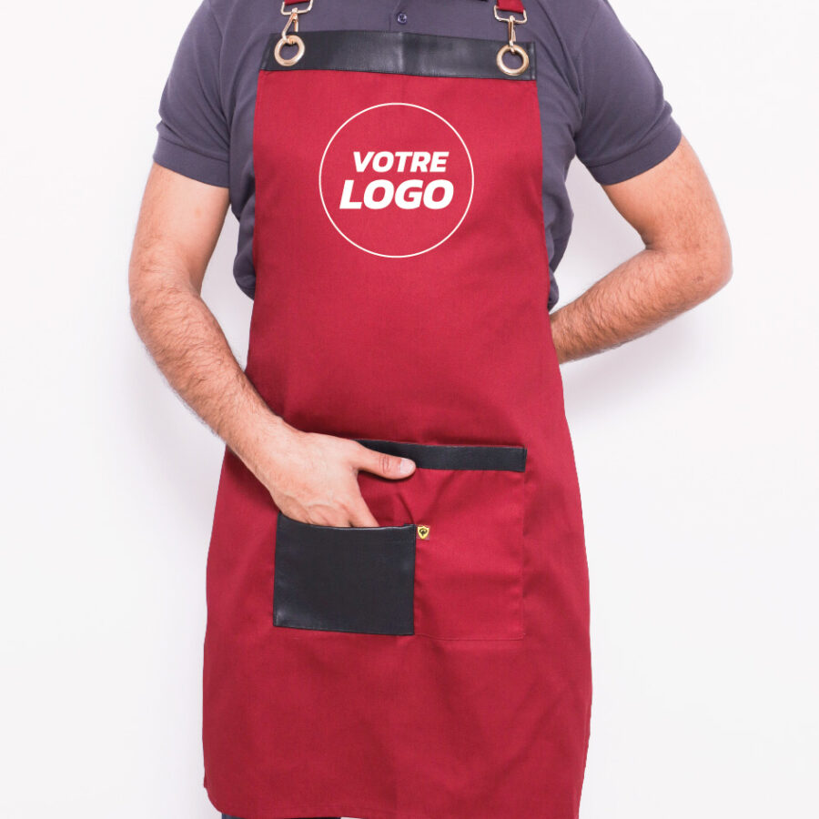 Blouse de Cuisine Haut de Gamme –  Élégance & Résistance - Rouge