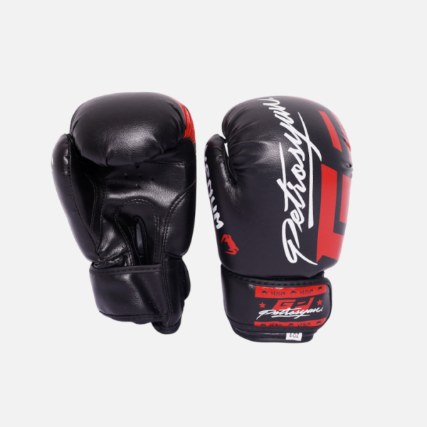 Gants de boxe noirs et rouges – Confort & Protection