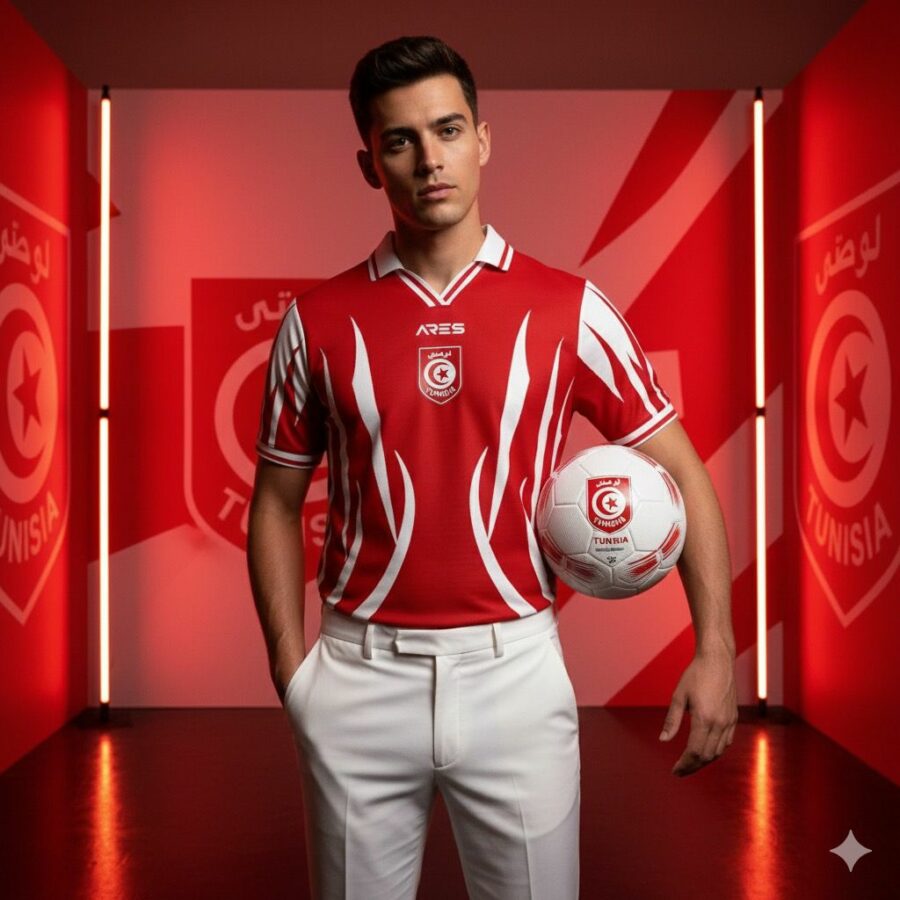 Maillot Vintage "Tunisie 98"