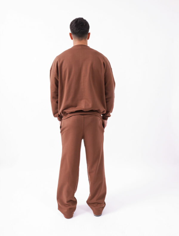 Ensemble Baggy et Sweatshirt en molleton oversize - Gris