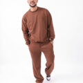Ensemble Baggy et Sweatshirt en molleton oversize - Gris