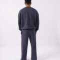 Ensemble Baggy et Sweatshirt en molleton oversize - Gris