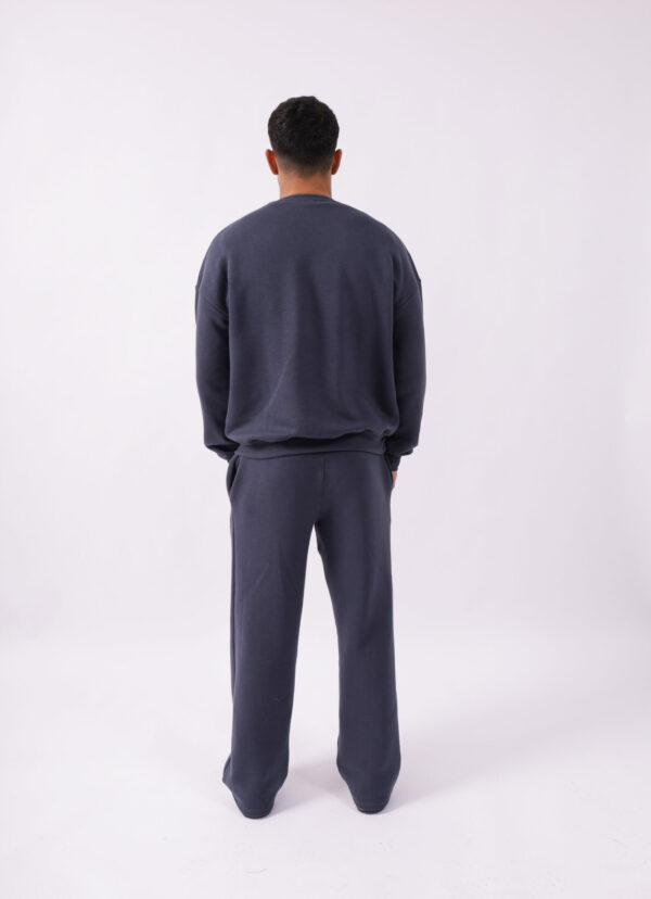 Ensemble Baggy et Sweatshirt en molleton oversize - Gris