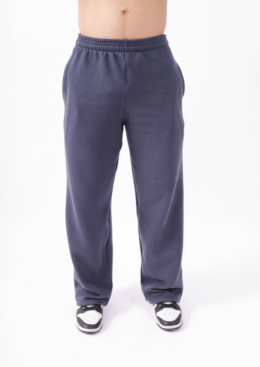 Pantalon Baggy en Molleton Gris – Oversize Confort & Style Urbain