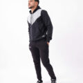 Hoodie ARES Bicolore & Jogger Noir – Look Streetwear