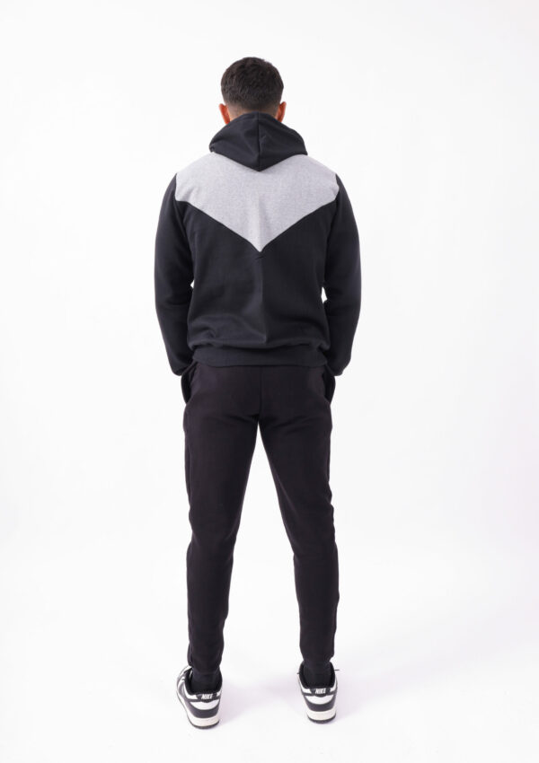Hoodie ARES Bicolore & Jogger Noir – Look Streetwear